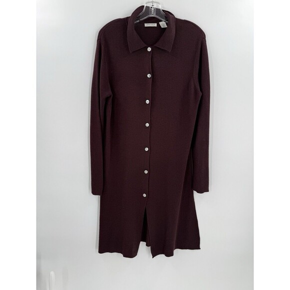 VINTAGE LAURA ASHLEY MOTHER OF PEARL BUTTON UP SWEATER DRESS SIZE MEDIUM EUC - Picture 9 of 9